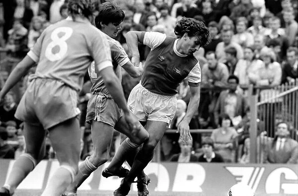 English Division 1. Arsenal 2 v. Stoke 0. September 1980 LF04-25-085