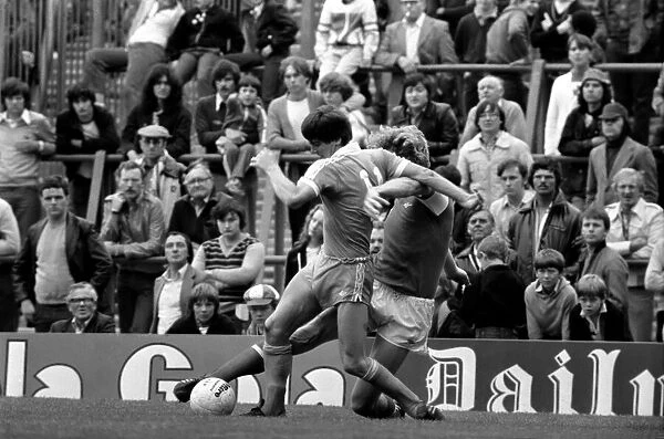 English Division 1. Arsenal 2 v. Stoke 0. September 1980 LF04-25-001