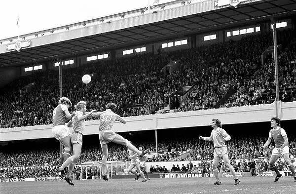 English Division 1. Arsenal 2 v. Stoke 0. September 1980 LF04-25-027