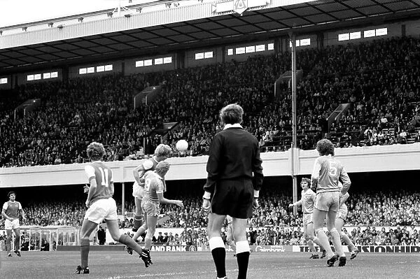English Division 1. Arsenal 2 v. Stoke 0. September 1980 LF04-25-050