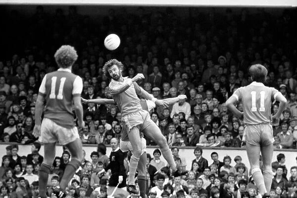 English Division 1. Arsenal 2 v. Stoke 0. September 1980 LF04-25-081