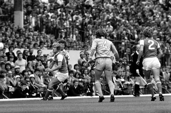 English Division 1. Arsenal 2 v. Stoke 0. September 1980 LF04-25-032
