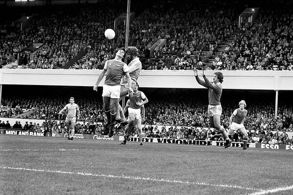 English Division 1. Arsenal 2 v. Stoke 0. September 1980 LF04-25-021