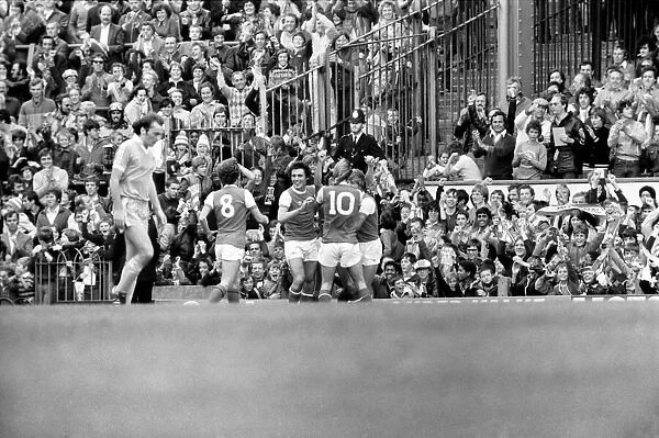 English Division 1. Arsenal 2 v. Stoke 0. September 1980 LF04-25-091