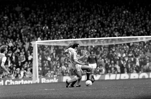 English Division 1. Arsenal 2 v. Stoke 0. September 1980 LF04-25-011