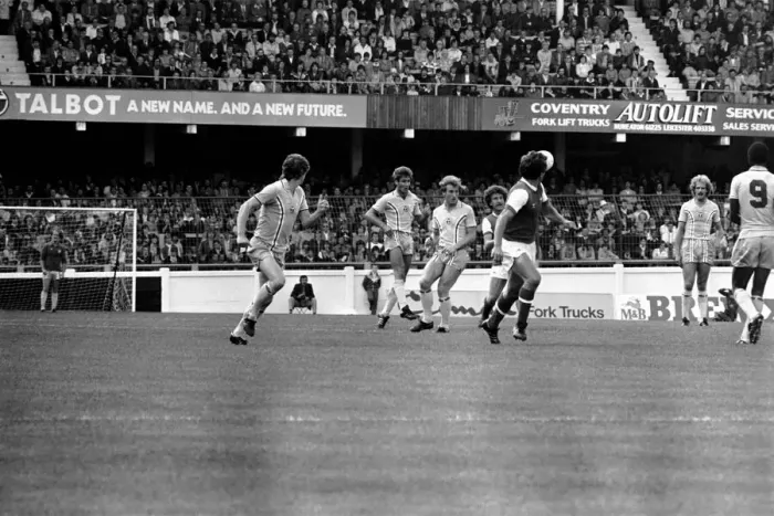 Framed Print : English Division 1. Coventry 3 v. Arsenal 1. August 1980 LF04-09-037 Framed Print : English Division 1. Coventry 3 v. Arsenal 1. August 1980 LF04-09-037