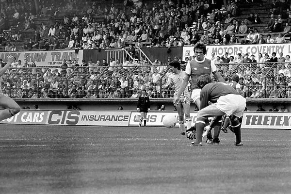 English Division 1. Coventry 3 v. Arsenal 1. August 1980 LF04-09-005