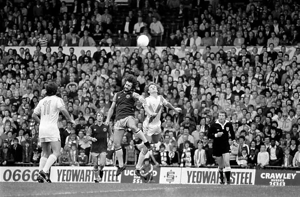 English Division 1. Crystal Palace 0 v. Aston Villa 1. September 1980 LF04-34-127