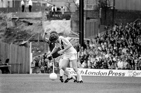 English Division 1. Crystal Palace 0 v. Aston Villa 1. September 1980 LF04-34-124