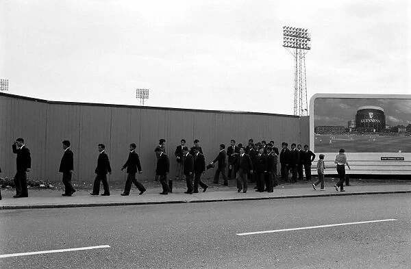 English Division 1. Crystal Palace 0 v. Aston Villa 1. September 1980 LF04-34-125