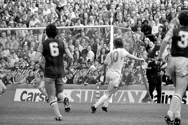 English Division 1. Crystal Palace 0 v. Aston Villa 1. September 1980 LF04-34-065