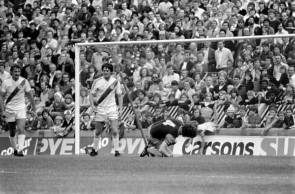 English Division 1. Crystal Palace 0 v. Aston Villa 1. September 1980 LF04-34-038