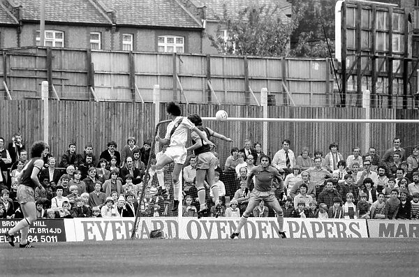 English Division 1. Crystal Palace 0 v. Aston Villa 1. September 1980 LF04-34-111