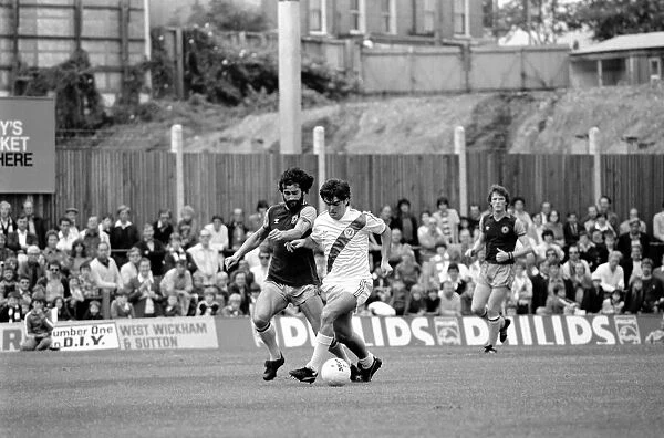 English Division 1. Crystal Palace 0 v. Aston Villa 1. September 1980 LF04-34-119