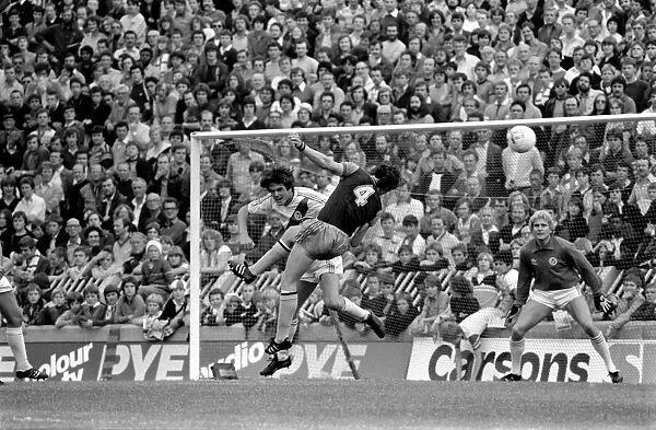English Division 1. Crystal Palace 0 v. Aston Villa 1. September 1980 LF04-34-040
