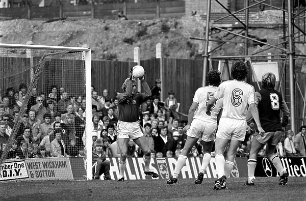 English Division 1. Crystal Palace 0 v. Aston Villa 1. September 1980 LF04-34-024