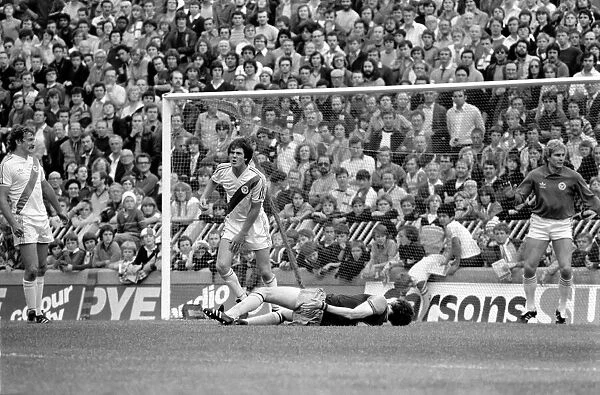 English Division 1. Crystal Palace 0 v. Aston Villa 1. September 1980 LF04-34-039