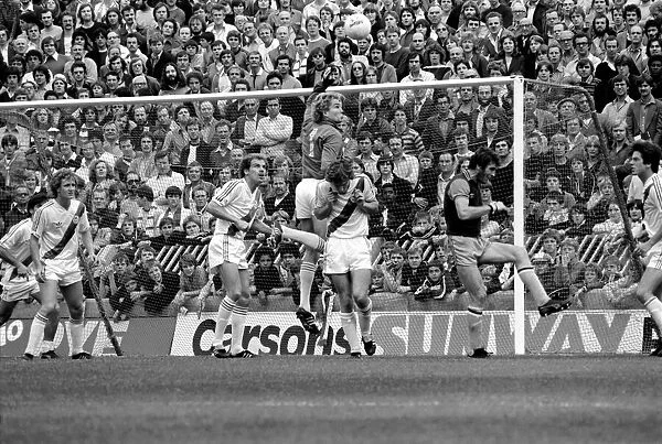 English Division 1. Crystal Palace 0 v. Aston Villa 1. September 1980 LF04-34-033