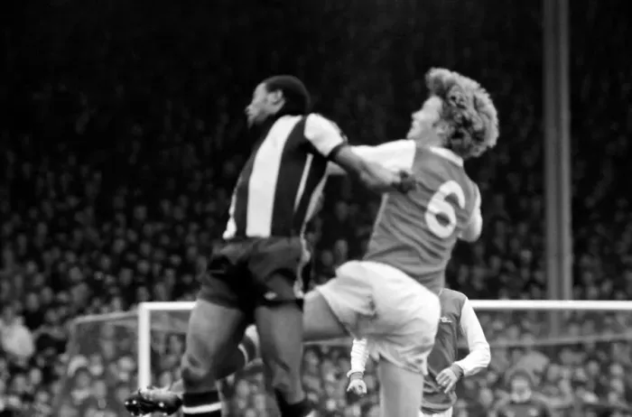 Framed Print : English Division 1 Football. Arsenal 1 v. West Bromwich Albion 1. April 1980 LF03-04 Framed Print : English Division 1 Football. Arsenal 1 v. West Bromwich Albion 1. April 1980 LF03-04