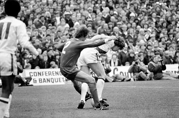 English Division 1 Football. Crystal Palace 0 v. Liverpool 0. April 1980 LF03-06-032