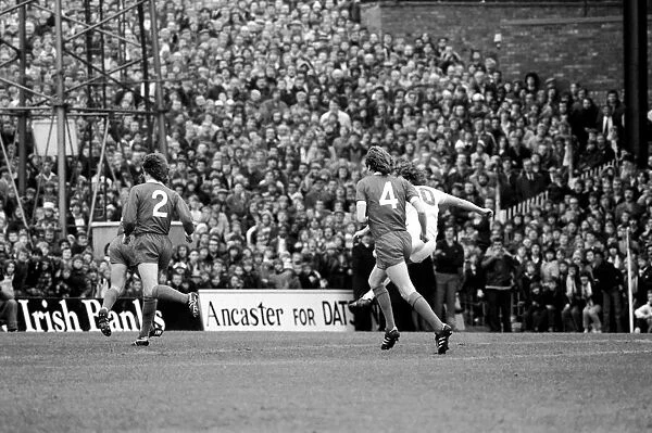 English Division 1 Football. Crystal Palace 0 v. Liverpool 0. April 1980 LF03-06-004