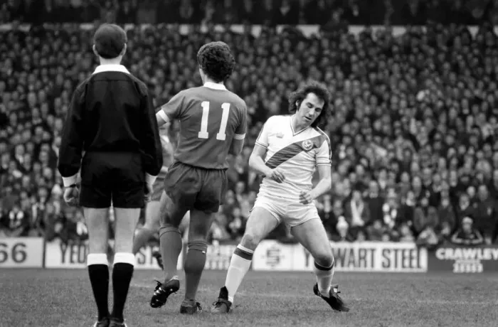 Framed Print : English Division 1 Football. Crystal Palace 0 v. Liverpool 0. April 1980 LF03-06-022