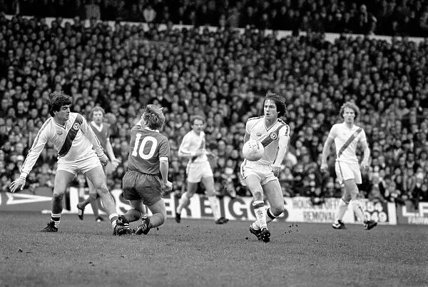 English Division 1 Football. Crystal Palace 0 v. Liverpool 0. April 1980 LF03-06-074
