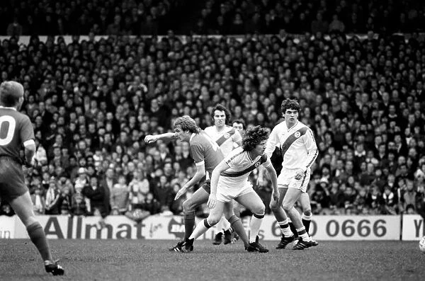 English Division 1 Football. Crystal Palace 0 v. Liverpool 0. April 1980 LF03-06-043