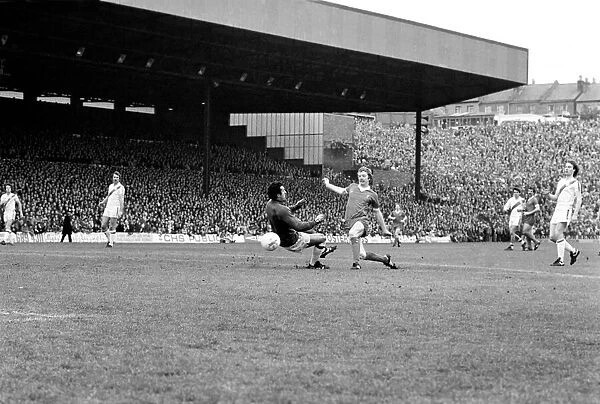 English Division 1 Football. Crystal Palace 0 v. Liverpool 0. April 1980 LF03-06-071