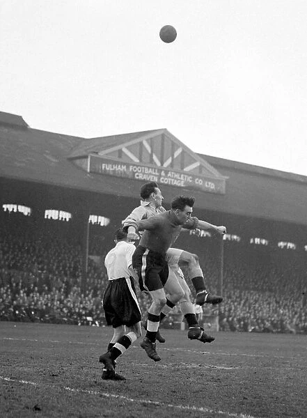 English Division 1 (old) Chelsea 0-0 Fulham. 21st January1950