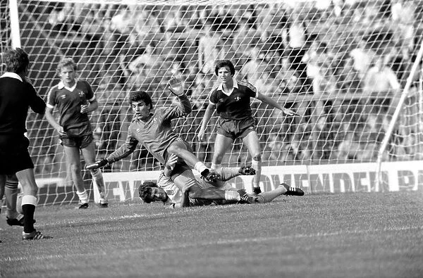 English Division 2. Chelsea 0 v. West Ham 1. September 1980 LF04-22-055