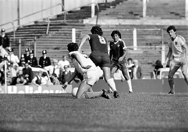 English Division 2. Chelsea 0 v. West Ham 1. September 1980 LF04-22-087