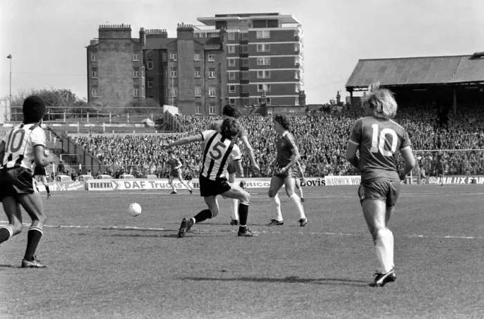 Framed Print : English Division 2 football. Chelsea 1 v. Notts County 0. April 1980 LF03-01-091 Framed Print : English Division 2 football. Chelsea 1 v. Notts County 0. April 1980 LF03-01-091