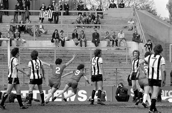 English Division 2 football. Chelsea 1 v. Notts County 0. April 1980 LF03-01-060