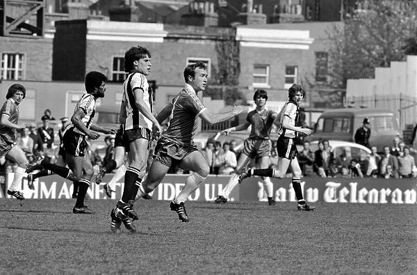 English Division 2 football. Chelsea 1 v. Notts County 0. April 1980 LF03-01-030