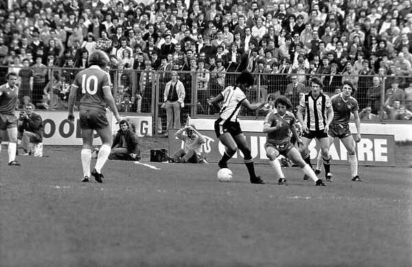 English Division 2 football. Chelsea 1 v. Notts County 0. April 1980 LF03-01-140