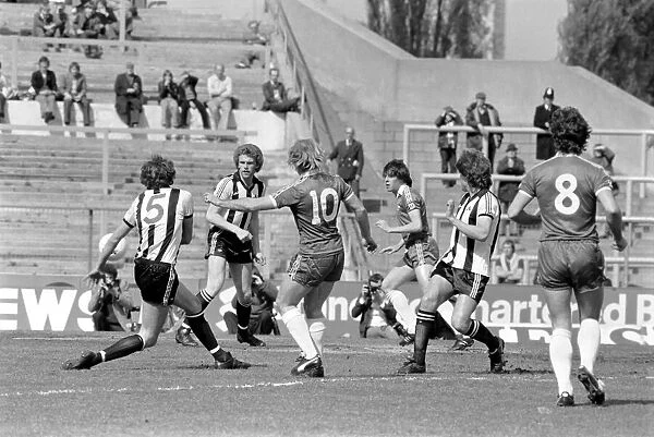 English Division 2 football. Chelsea 1 v. Notts County 0. April 1980 LF03-01-113