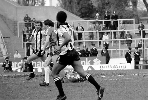 English Division 2 football. Chelsea 1 v. Notts County 0. April 1980 LF03-01-041