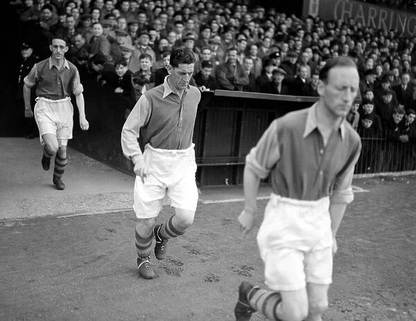 English Division 3. South. Crystal Palace 1-3 Torquay United 11th March 1950