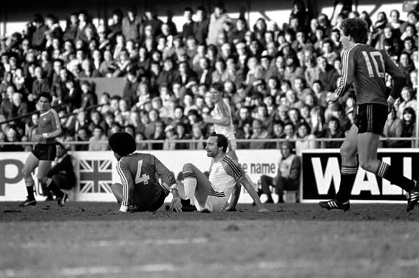 English F. A Cup Football. Luton 0 v. Manchester United 2 January 1983 LF12-42-066