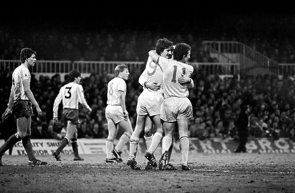 English FA Cup Fourth Round match. Sunderland 0 v Liverpool 3. January 1982 MF05-20-031