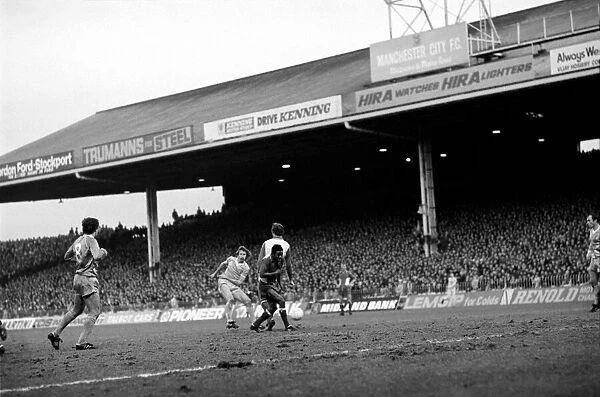English FA Cup fourth round match at Maine Road. Manchester City 1 v Coventry City 3