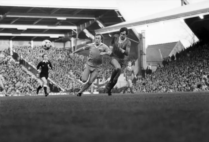 Framed Print : English FA Cup match at Anfield Liverpool 2 v Stoke City 0 Mark Lawrenson Framed Print : English FA Cup match at Anfield Liverpool 2 v Stoke City 0 Mark Lawrenson