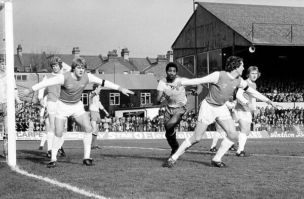 English FA Cup match at Vicarage Road. Watford 1 v Arsenal 2. March 1980 LF02-03-030