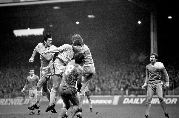 English FA Cup Third round match at Maine Road. Manchester City 3 v Cardiff City 1