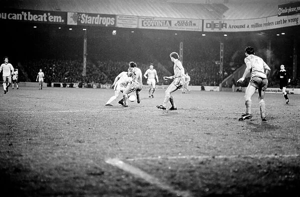 English FA Cup Third round match at Maine Road. Manchester City 3 v Cardiff City 1