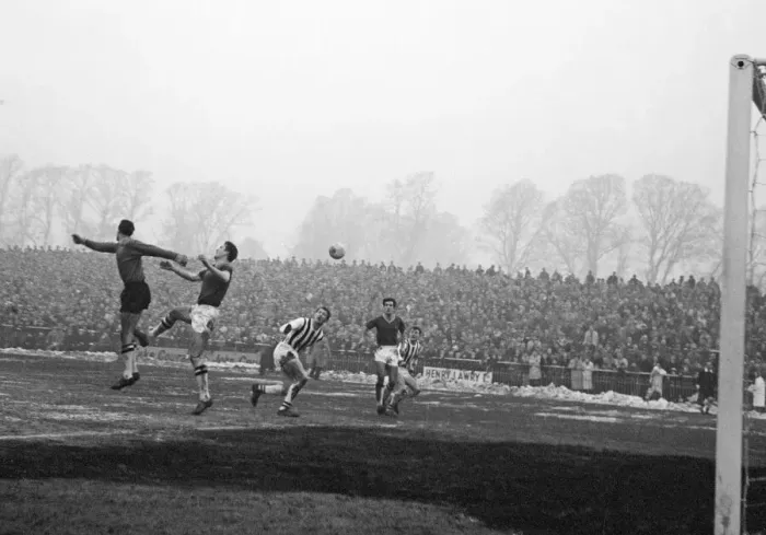 Framed Print : English FA Cup Third Round match. Plymouth Argyle 1 v West Bromwich Albion 5
