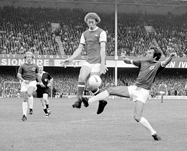 English Football League Division One match Leicester City v Arsenal August 1974