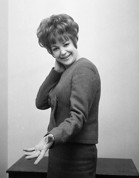 English jazz singer and actress Annie Ross, who is the star at the Establishment Club in