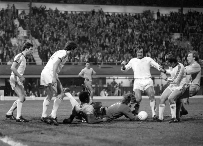 Framed Print : English League Cup Semi Final First Leg at Highfield Road Coventry City 3 v West